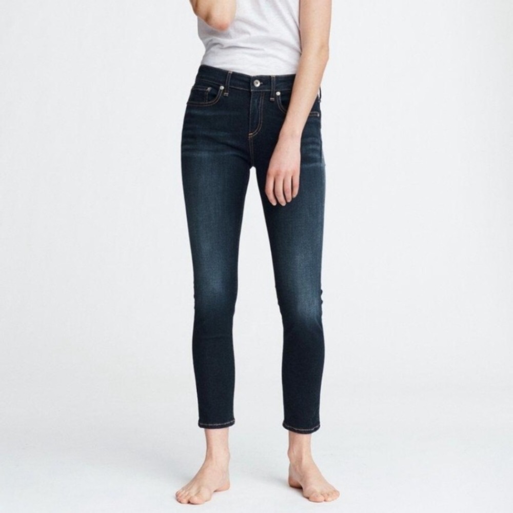 Rag & Bone Cate Mid Rise Ankle Skinny Jeans  Sz 27